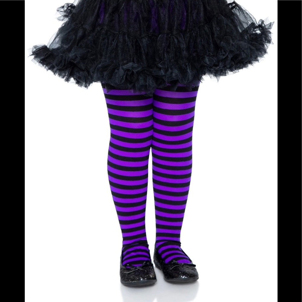 Leg Avenue Ana Children's Striped Tights M